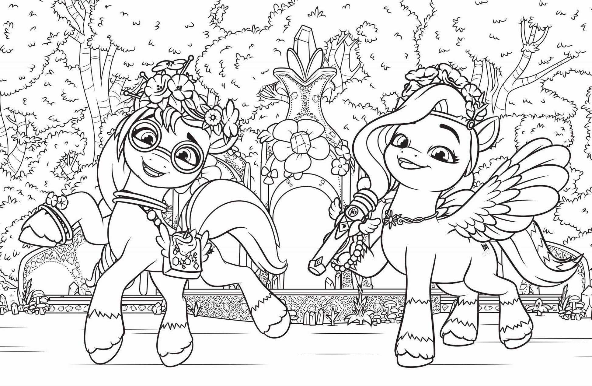 My Little Pony - Giant Poster Colouring — inside page 2