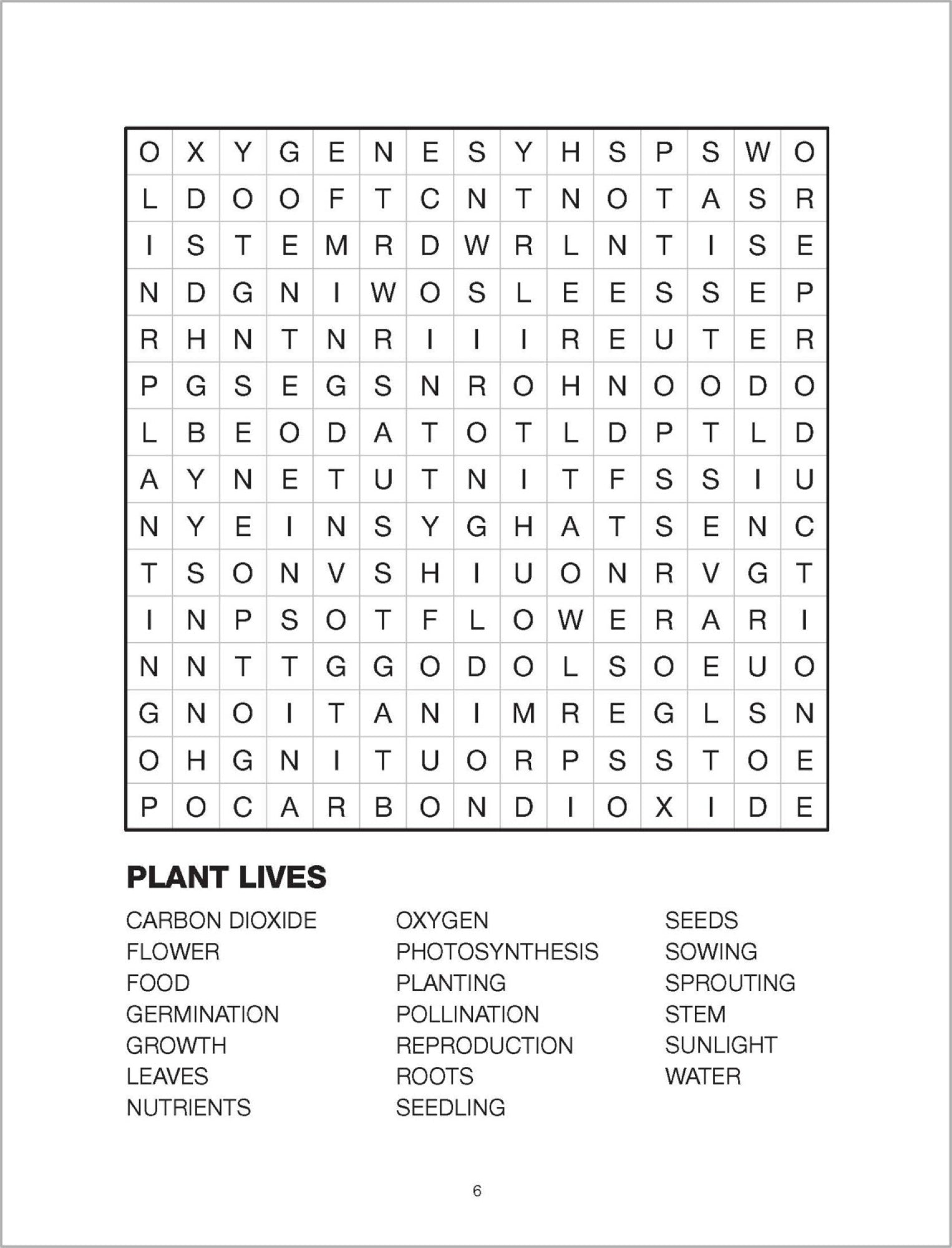 Large Print Bumper Puzzle Book - Word Search (orange banner) — inside page 4