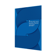 Collins Colplan 2027 Planner Diary (A4, Month to View) - Geo Blue