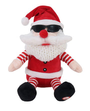 Christmas Plush Musical 27CM Santa Batteries Included 2 Assorted