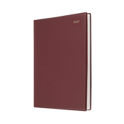 Collins Belmont 2027 Diary (A4, Day to a Page) - Burgundy