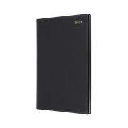 Collins Belmont 2027 Diary (A4, 2 Days to a Page) - Black