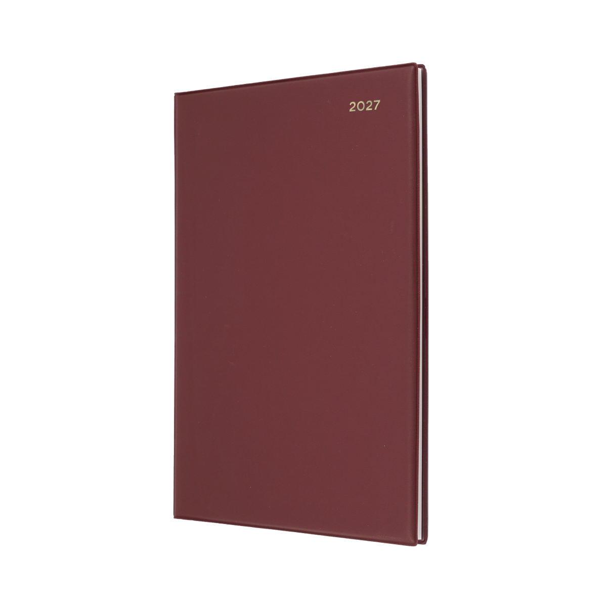 Collins Belmont 2027 Diary (A4, Week to View) - Burgundy
