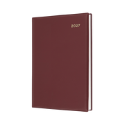 Collins Belmont 2027 Diary (A5, Day to a Page) - Burgundy