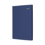 Collins Belmont 2027 Diary (A5, 2 Days to a Page) - Navy