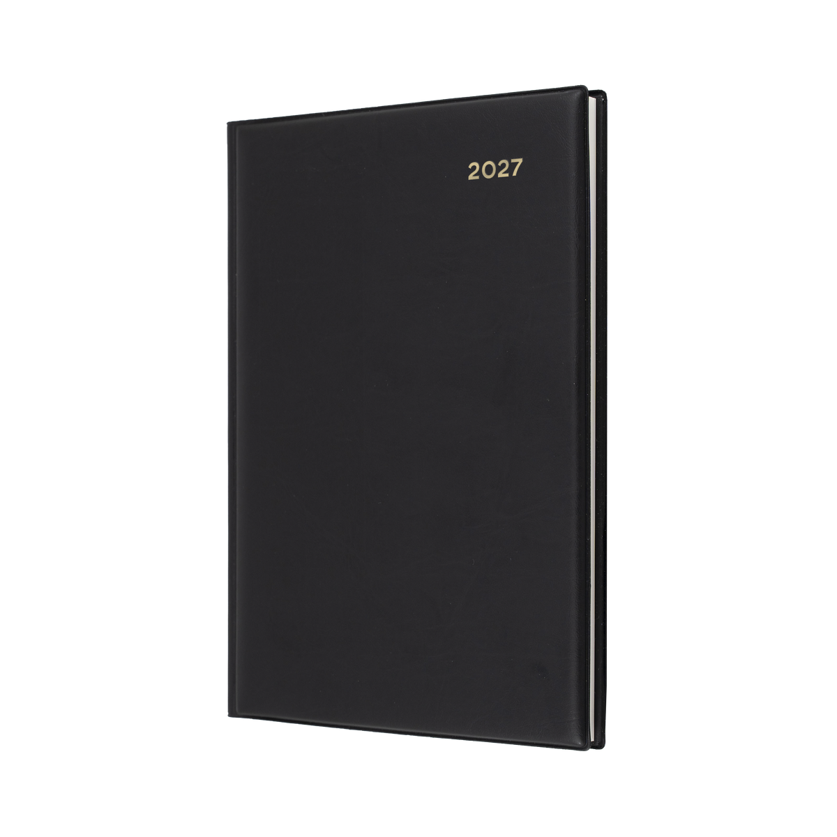 Collins Belmont 2027 Diary (A5, Week to View) - Black