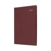 Collins Belmont 2027 Diary (A5, Week to View) - Burgundy