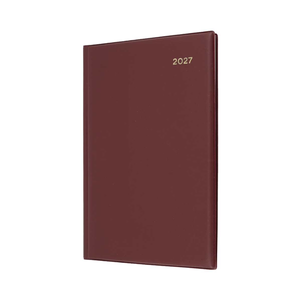Collins Belmont 2027 Diary (A5, Week to View) - Burgundy