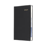 Collins Belmont 2027 Diary (Octavo, Day to a Page, Monthly Tabs) - Black