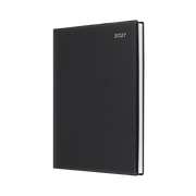 Collins Belmont 2027 Diary (Manager, Day to a Page) - Black