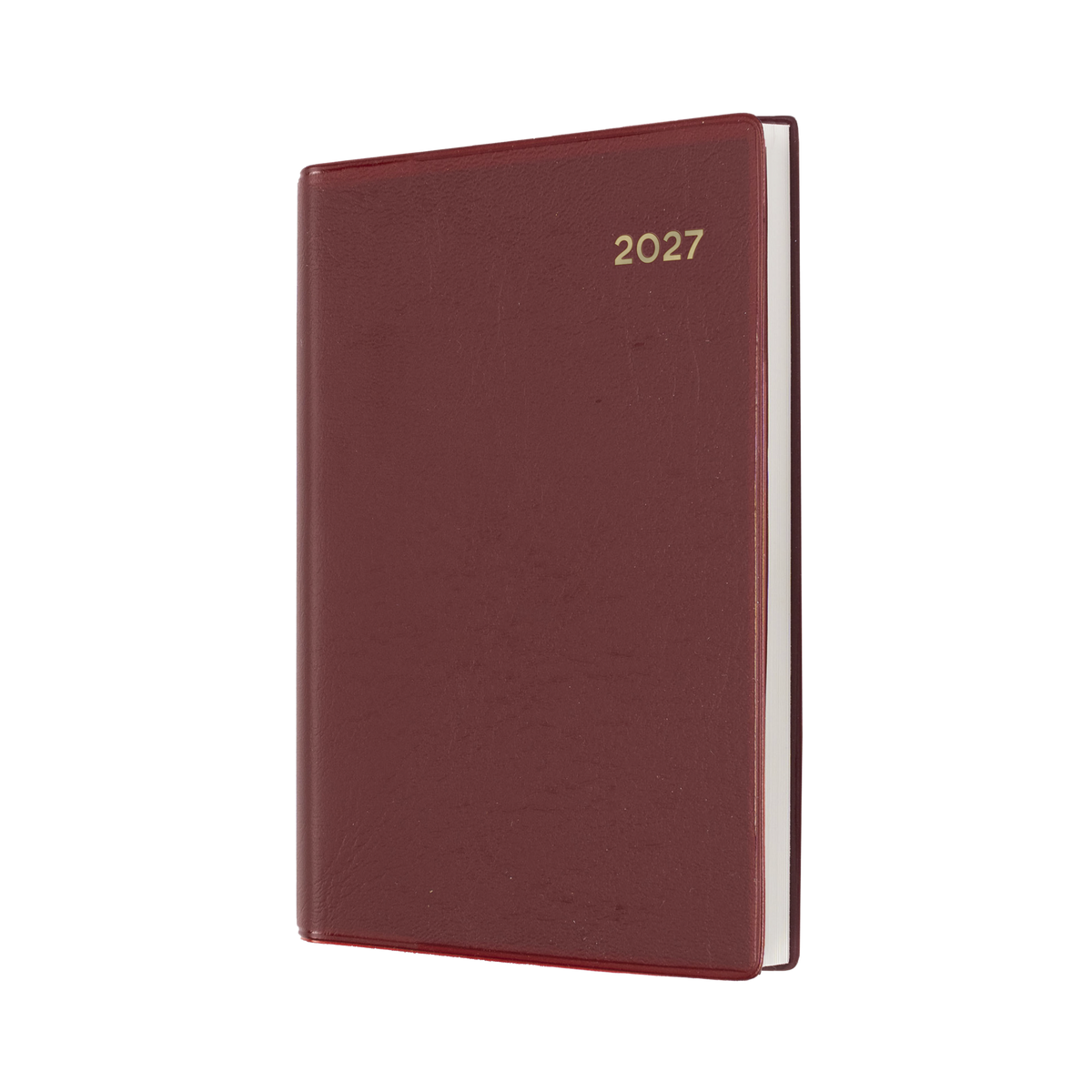 Collins Belmont 2027 Pocket Diary (A7, Day to a Page) - Burgundy