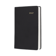 Collins Belmont 2027 Pocket Diary (B7R, Day to a Page) - Black