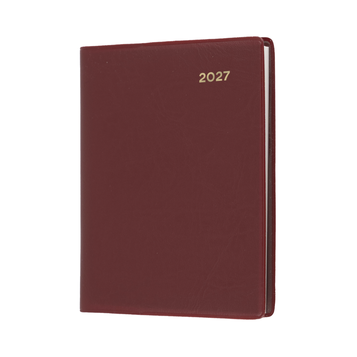 Collins Belmont 2027 Pocket Diary (A7, Week to View, with Pencil) - Burgundy