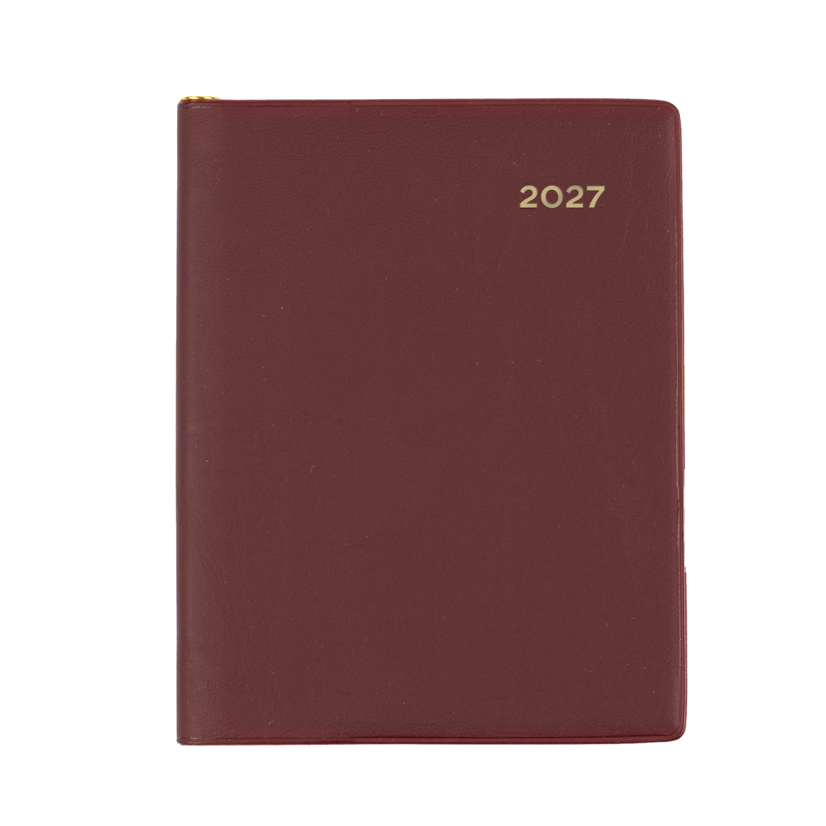 Collins Belmont 2027 Pocket Diary (A7, Week to View, with Pencil) - Burgundy - view 2