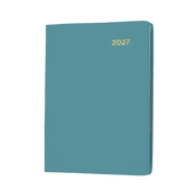 Collins Belmont 2027 Pocket Diary (A7, Week to View, with Pencil) - Teal