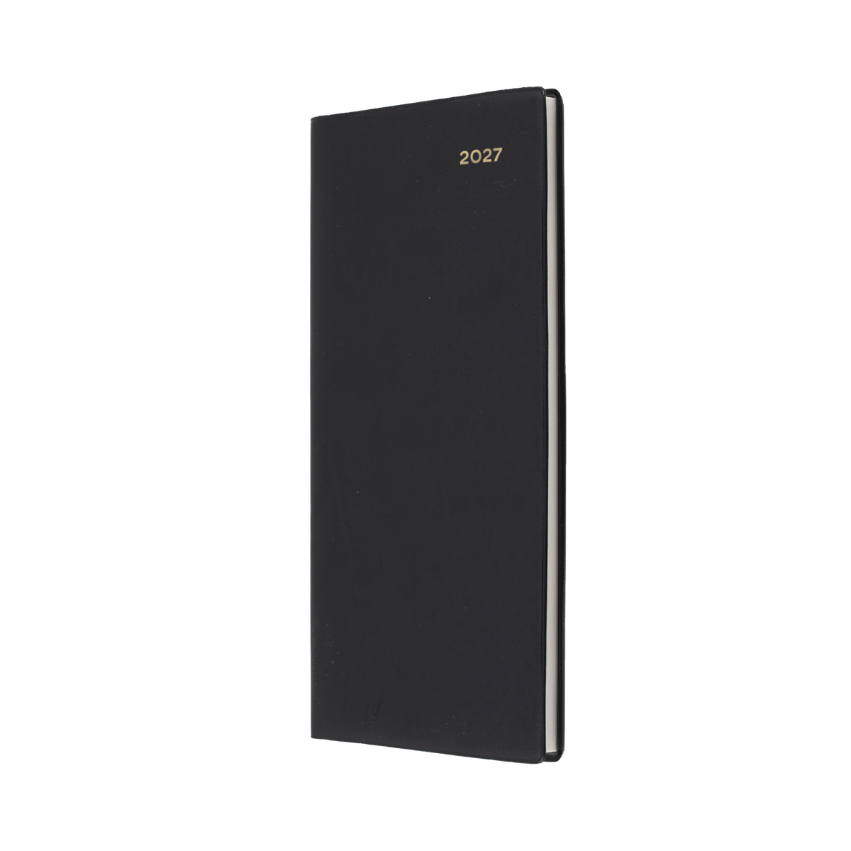 Collins Belmont 2027 Diary (B6/7, Week to View, Slimline, Landscape) - Black