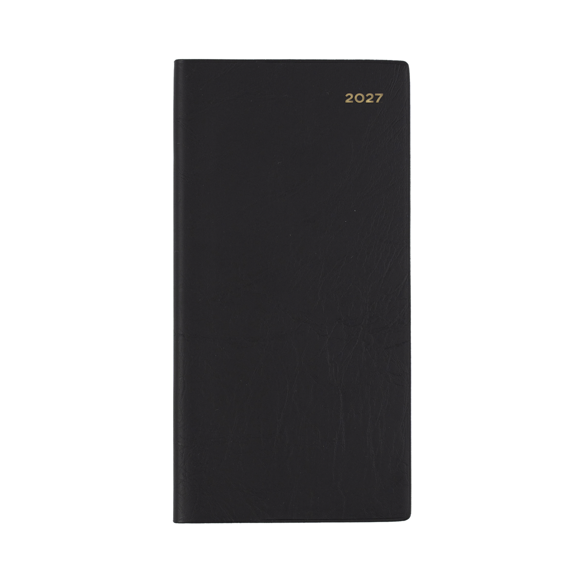 Collins Belmont 2027 Diary (B6/7, Week to View, Slimline, Landscape) - Black - view 2