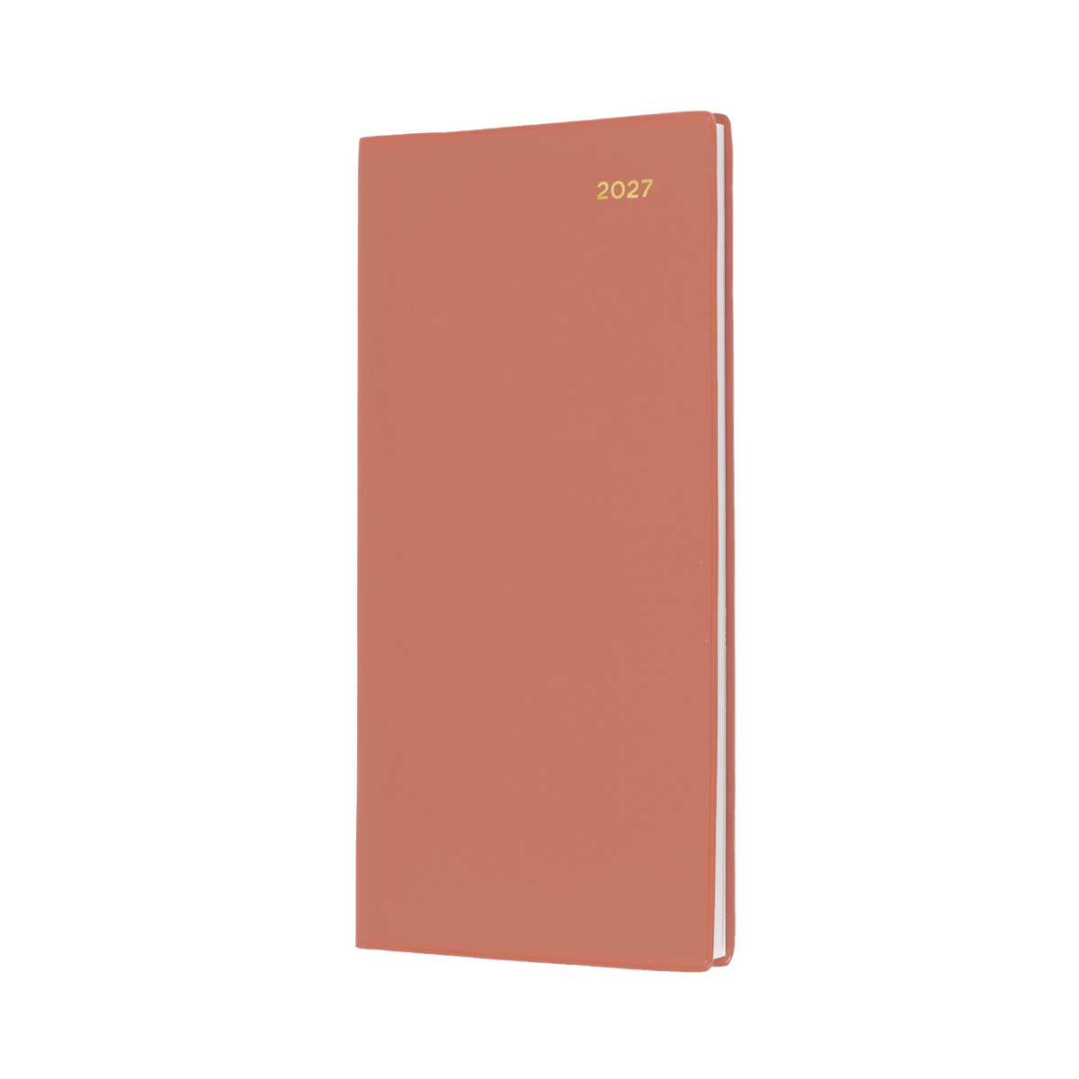 Collins Belmont 2027 Diary (B6/7, Week to View, Slimline, Portrait) - Orange
