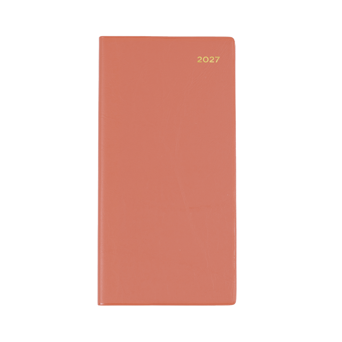 Collins Belmont 2027 Diary (B6/7, Week to View, Slimline, Portrait) - Orange - view 2