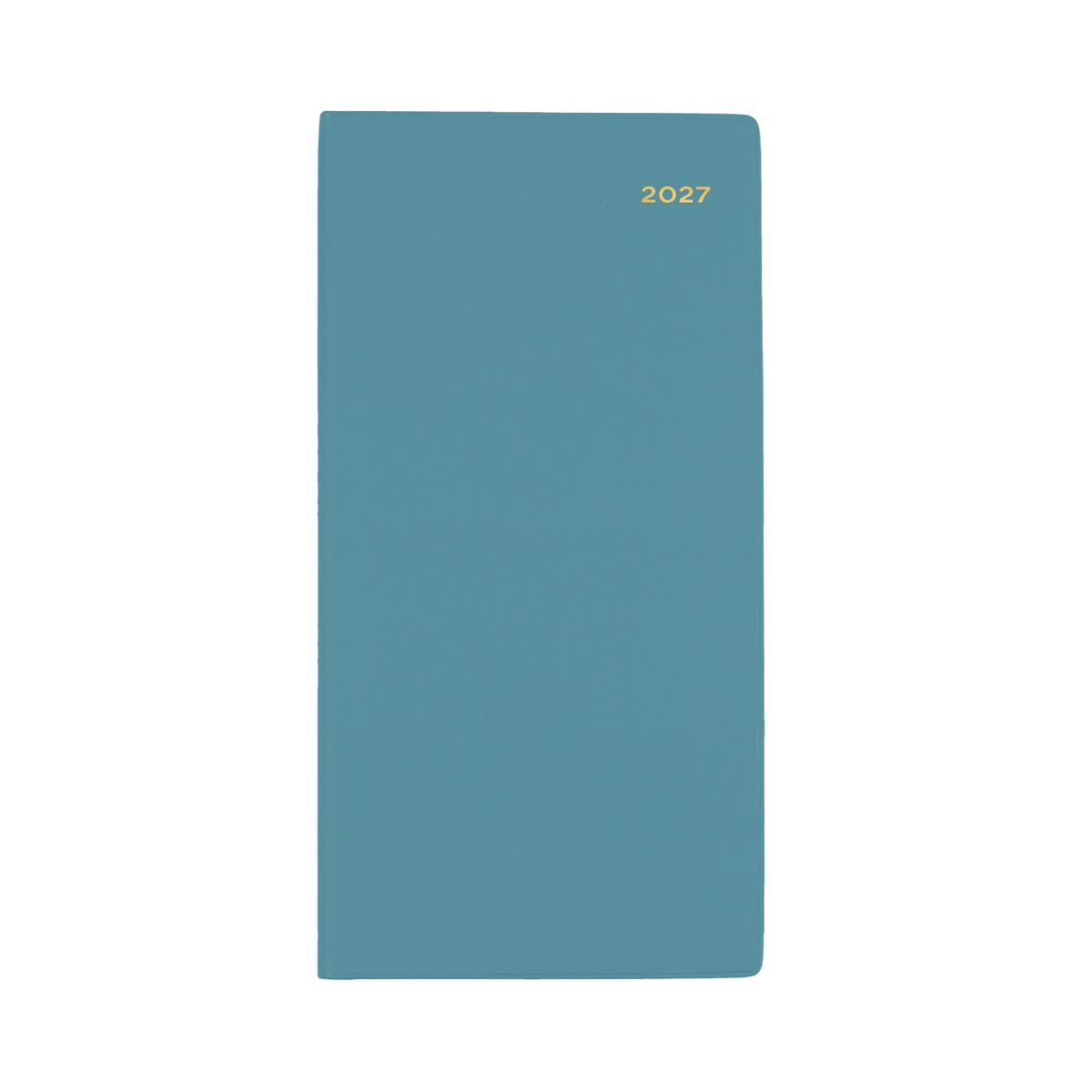Collins Belmont 2027 Diary (B6/7, Week to View, Slimline, Portrait) - Teal - view 2