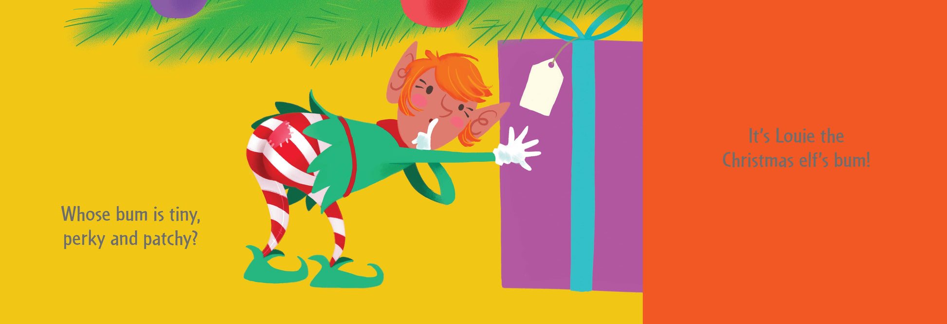 Whose Bum at Christmas — inside page 2