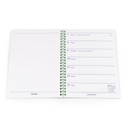 Collins Colplan 2027 Diary (A5, Week to View, with Notes) - Green