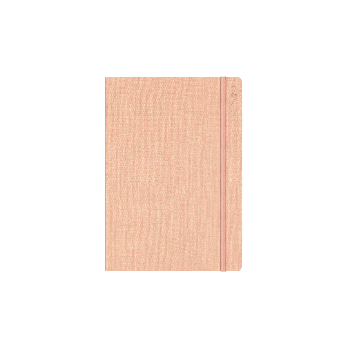 Collins Debden Designer 2027 Diary (A5, Day to a Page) - Peach - view 2