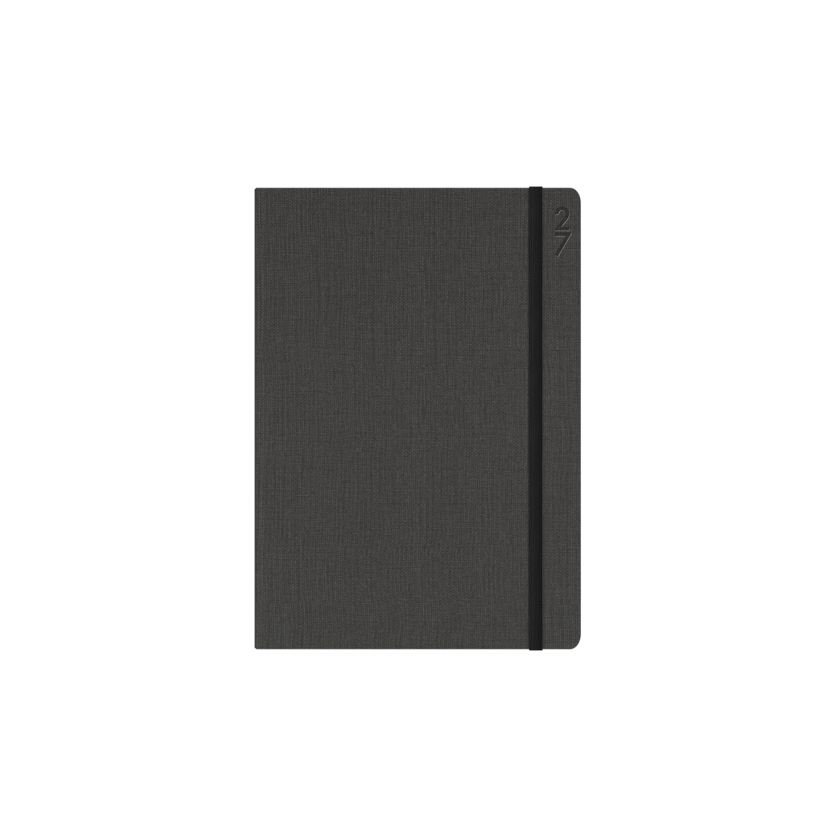Collins Debden Designer 2027 Diary (A5, Week to View) - Charcoal - view 2