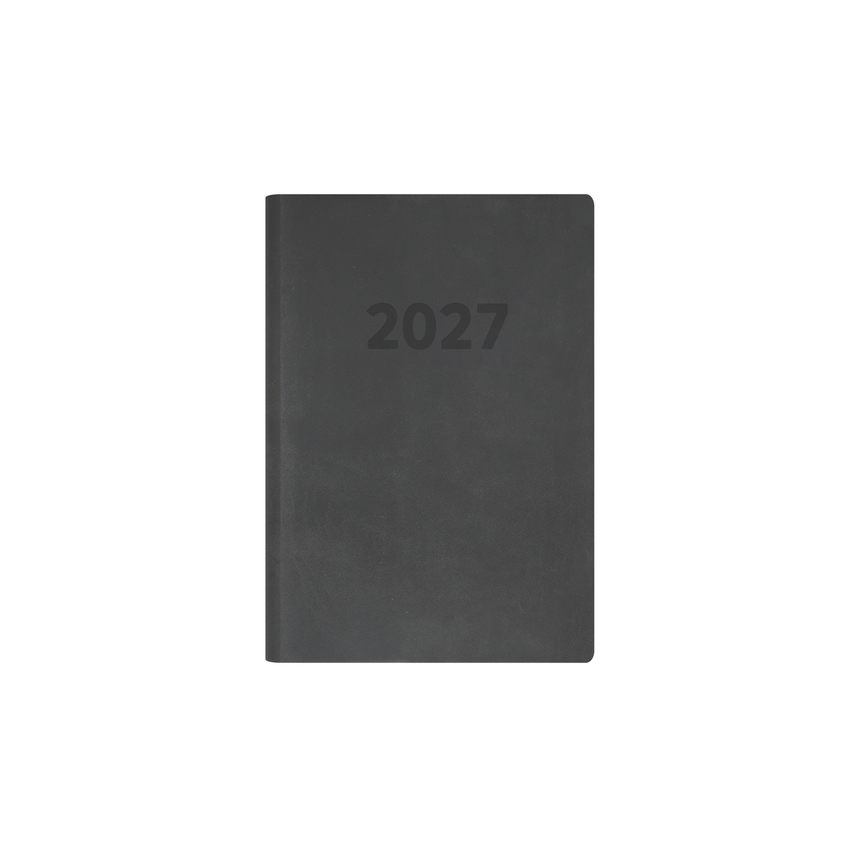Collins Edge Rainbow 2027 Diary (A5, Day to a Page) - Charcoal - view 2