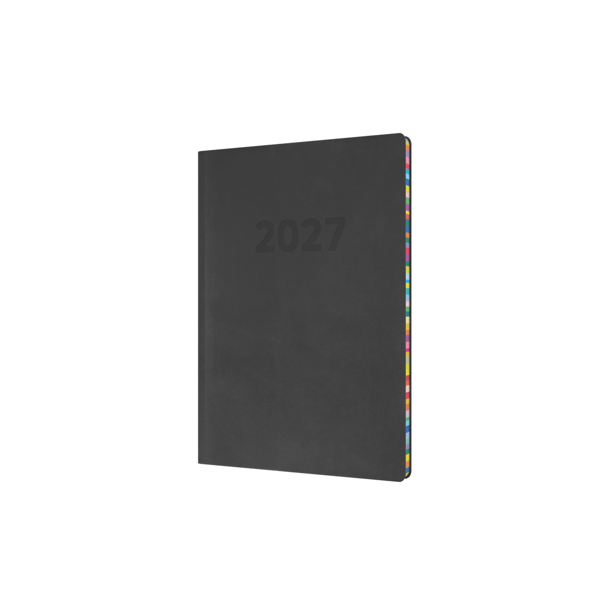 Collins Edge Rainbow 2027 Diary (A5, Week to View) - Charcoal