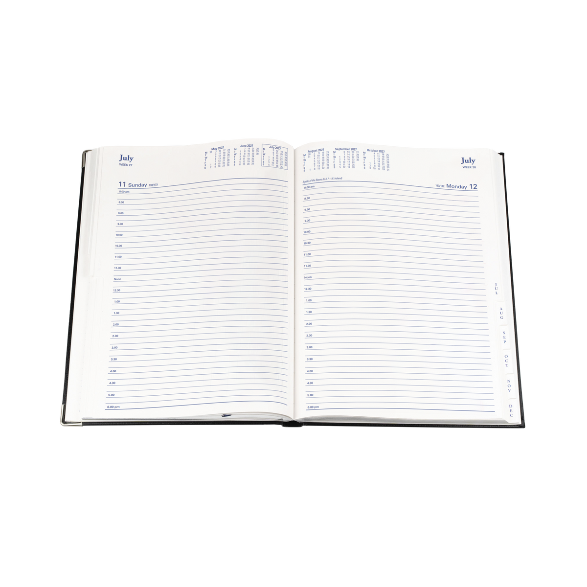 Collins Debden Management Edition 2027 Diary (A4, Day to a Page) - Black - view 4