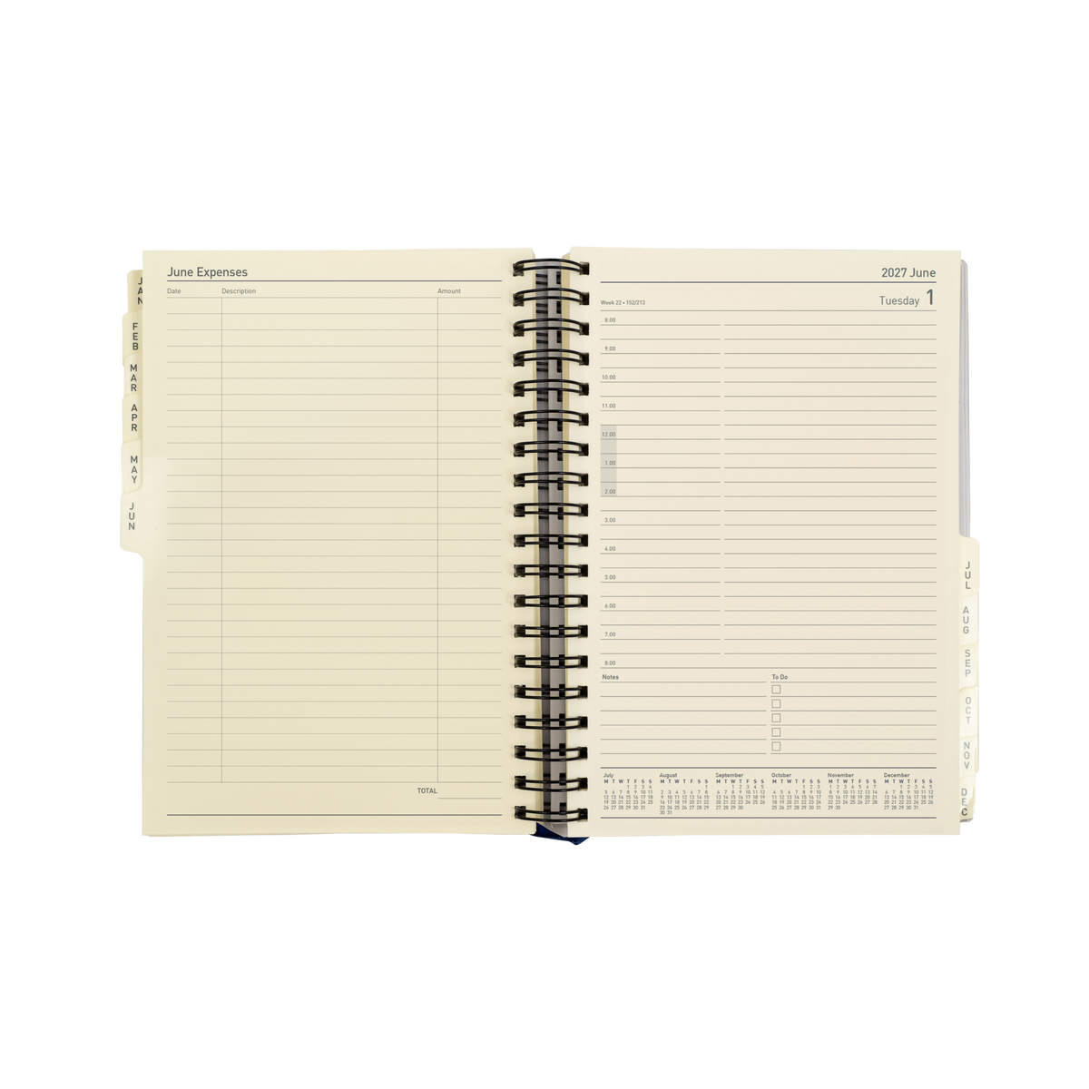 Collins Debden Elite 2027 Diary Refill (246 x 164mm, Day to a Page) - view 2