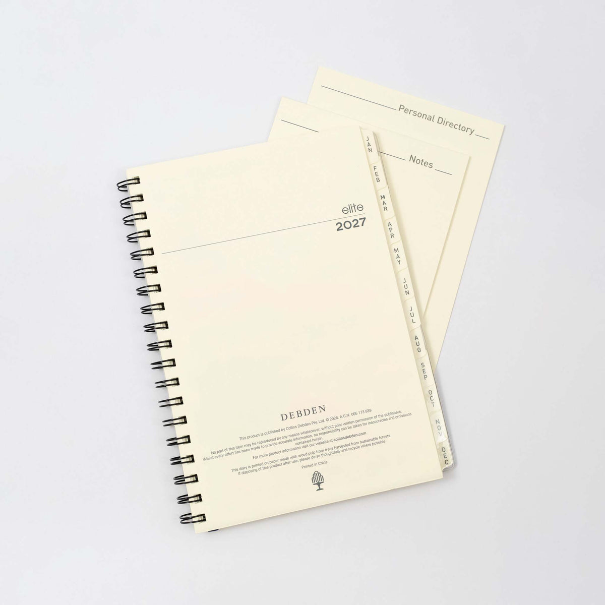 Collins Debden Elite 2027 Diary Refill (246 x 164mm, Week to View)