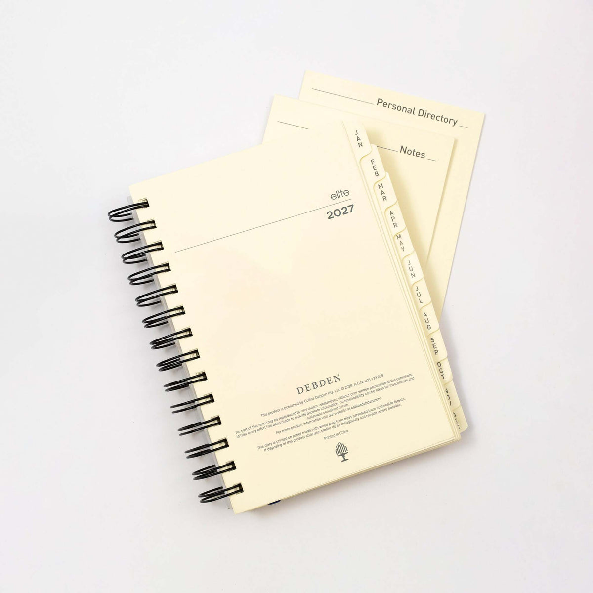 Collins Debden Elite 2027 Diary Refill (190 x 127mm, Day to a Page)