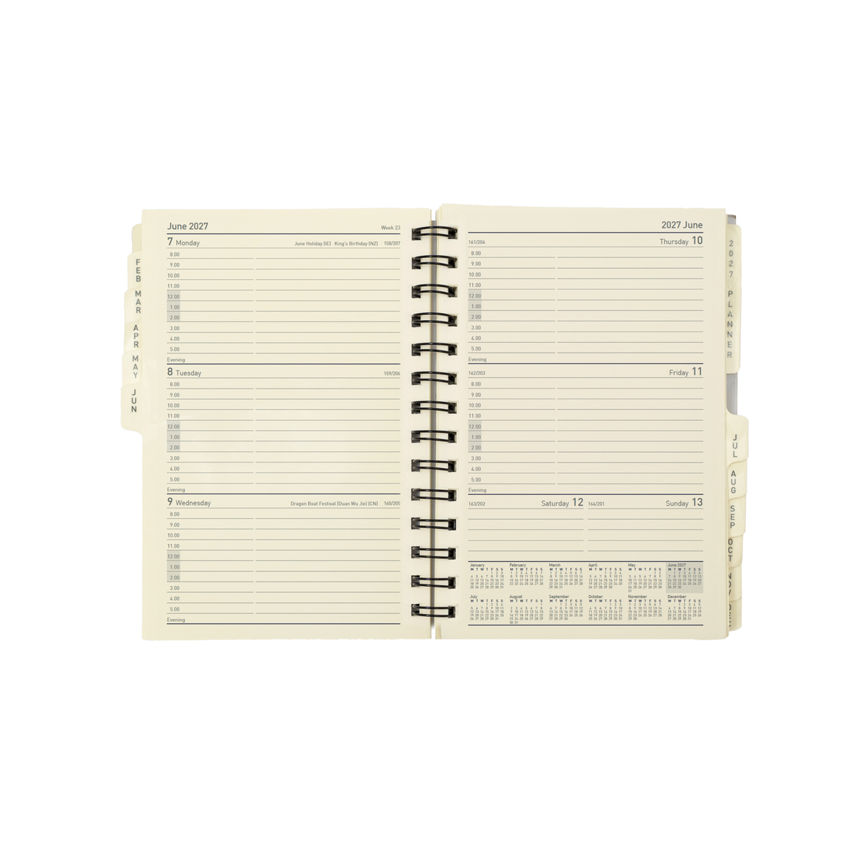 Collins Debden Elite 2027 Diary Refill (190 x 127mm, Week to View) - view 2