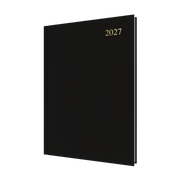 Collins Essential 2027 Diary (A4, Day to a Page) - Black