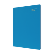 Collins Essential 2027 Diary (A4, Day to a Page) - Light Blue