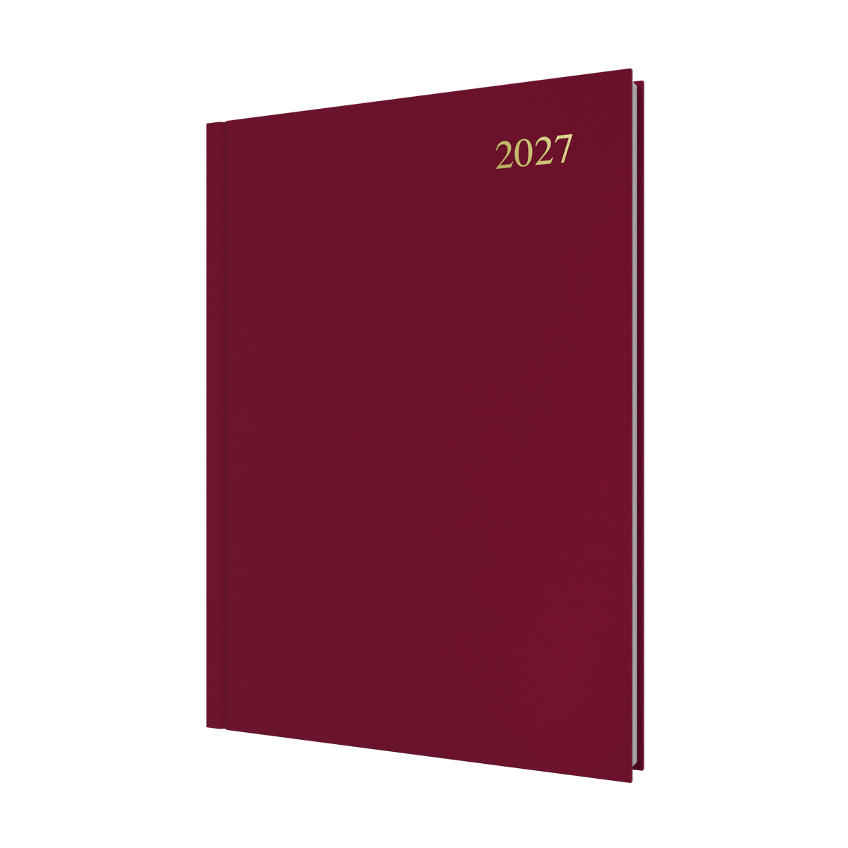 Collins Essential 2027 Diary (A4, Day to a Page) - Maroon