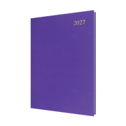 Collins Essential 2027 Diary (A4, Day to a Page) - Purple