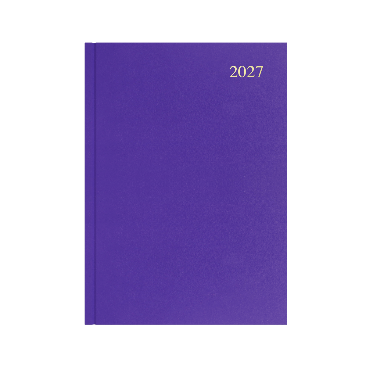 Collins Essential 2027 Diary (A4, Week to View) - Purple - view 2