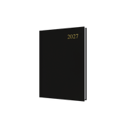 Collins Essential 2027 Diary (A5, Day to a Page) - Black