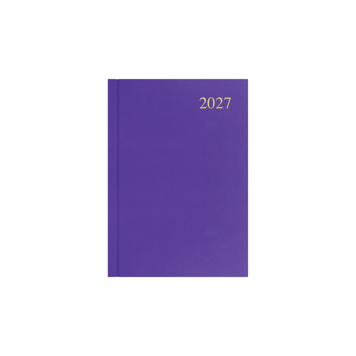 Collins Essential 2027 Diary (A5, Day to a Page) - Purple - view 2