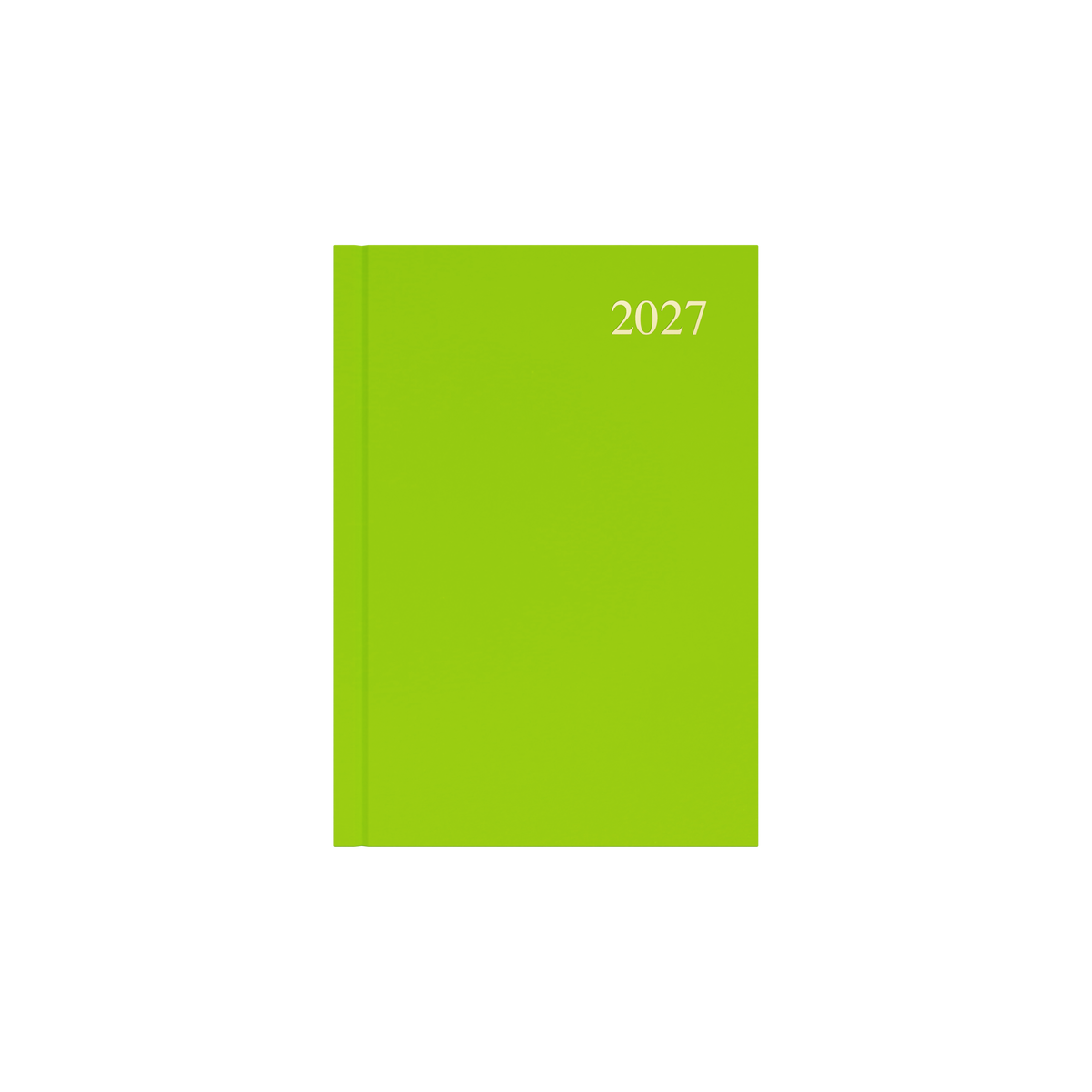 Collins Essential 2027 Diary (A5, Week to View) - Lime - view 2