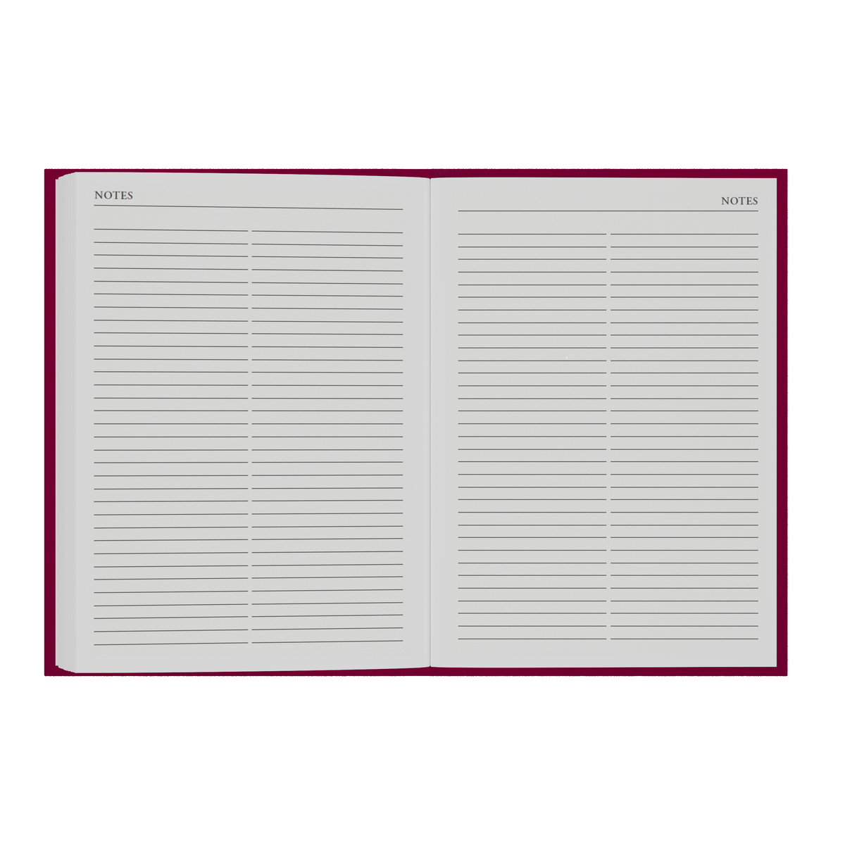 Collins Essential 2027 Diary (A5, Week to View) - Maroon - view 5