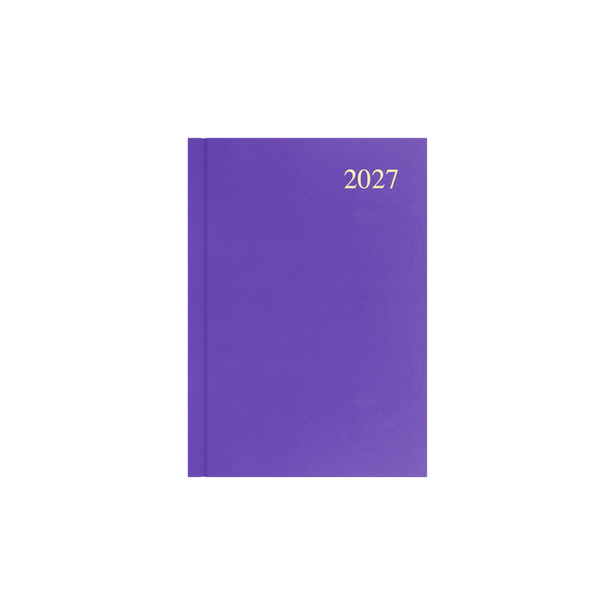 Collins Essential 2027 Diary (A5, Week to View) - Purple - view 2