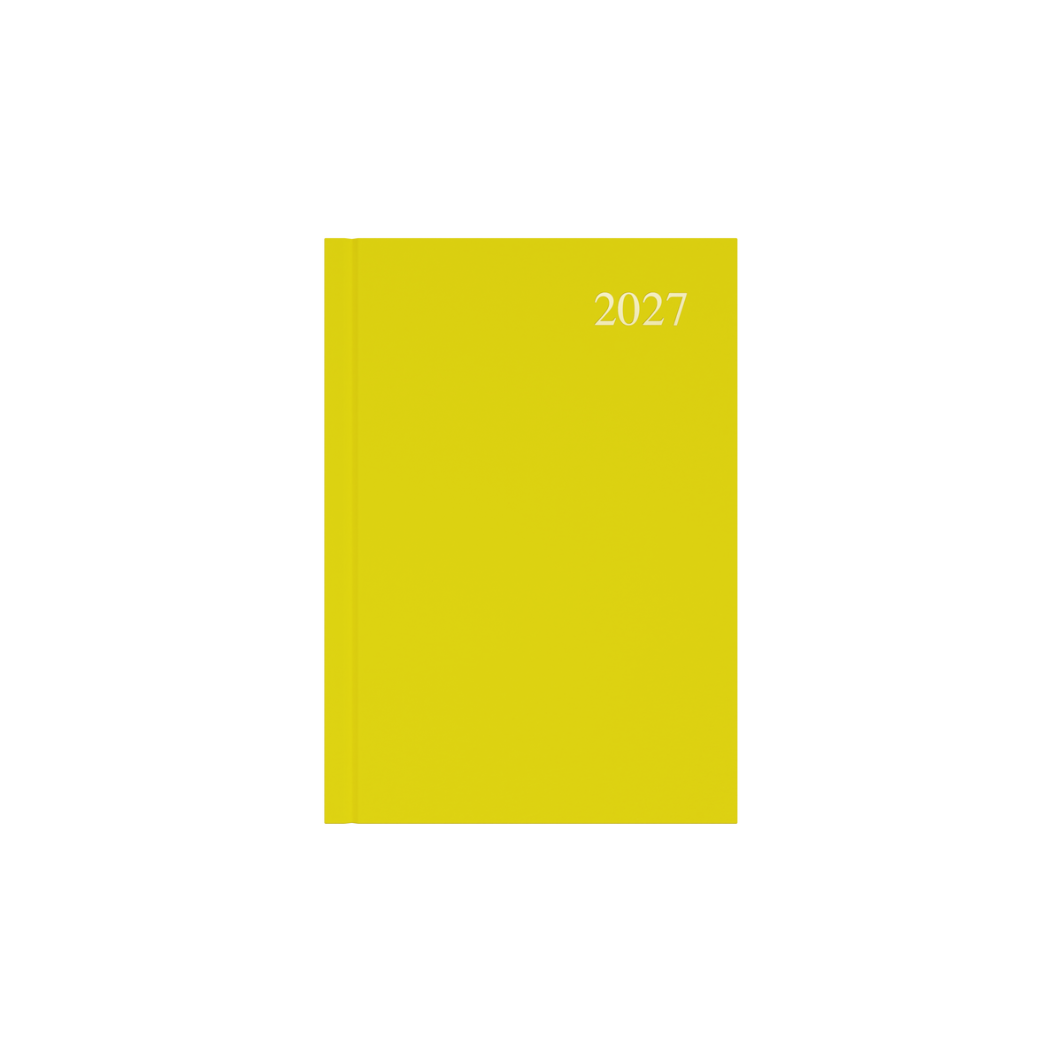 Collins Essential 2027 Diary (A5, Week to View) - Yellow - view 2