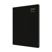 Collins Essential 2027 Appointment Diary (A4, Day to a Page) - Black