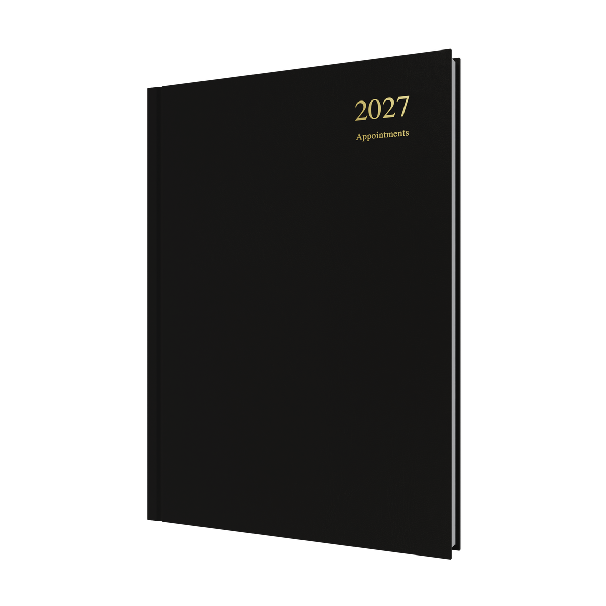 Collins Essential 2027 Appointment Diary (A4, Day to a Page) - Black
