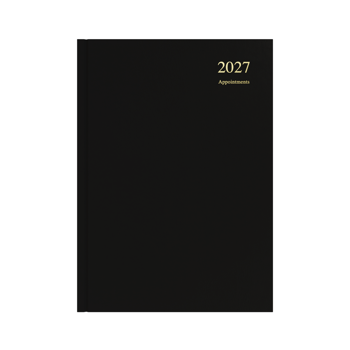 Collins Essential 2027 Appointment Diary (A4, Day to a Page) - Black - view 2