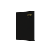 Collins Essential 2027 Appointment Diary (A5, Day to a Page) - Black
